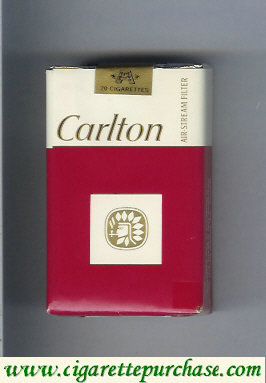 Carlton cigarettes air stream Filter soft box
